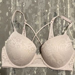 Pink Victoria’s Secret bra. Never worn. Size 36C